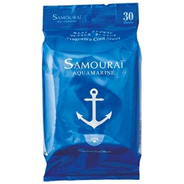 Samurai Aquamarine Fragrance Cool Sheets 30 Sheets (x1)