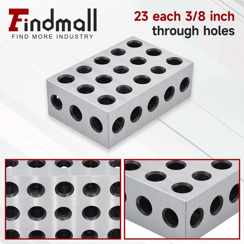 findmall 1 Pair Accuracy 2-4-6 Blocks 23 Holes Matched .0002"