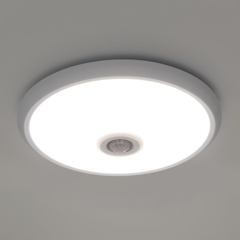 Kwazar Luminaire Boom LED Ceiling Light with Motion Sensor 12