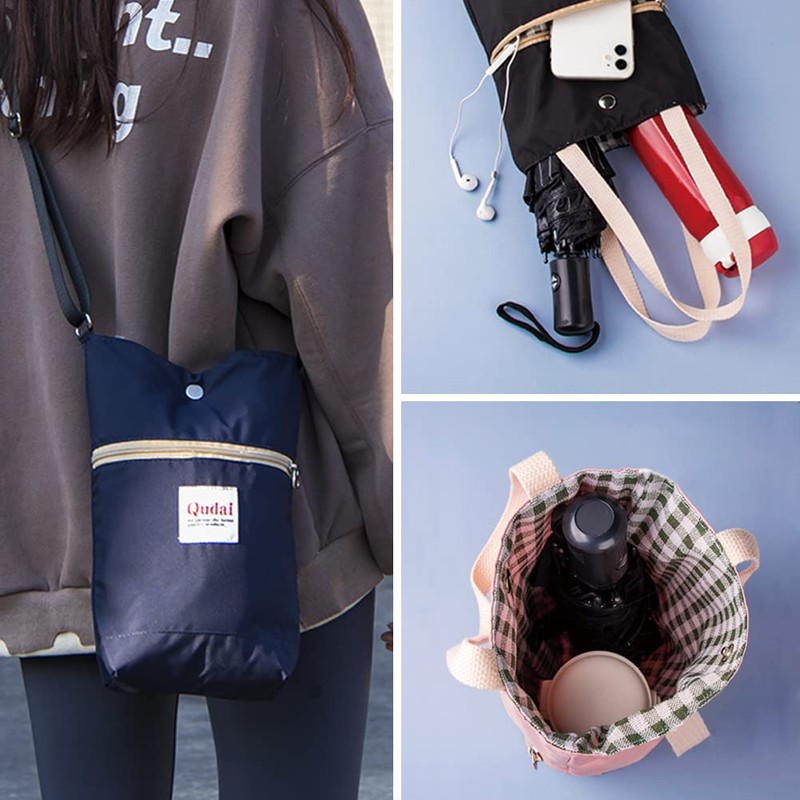 YUYAKESHI Water Bottle Cover, Water Bottle Cover, Strap, Zippered Bag,