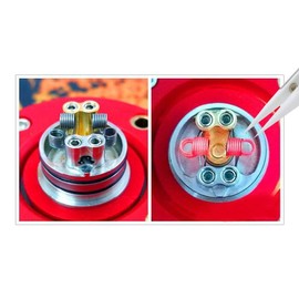 Stainless Steel Tweezers,Stainless Steel Ceramic Tweezers, Antimagnetic, High Temperature Resistant, Non-Conductive, High Temperature Resistance 3000 Degrees (Stainless Steel Ceramic Tweezers)