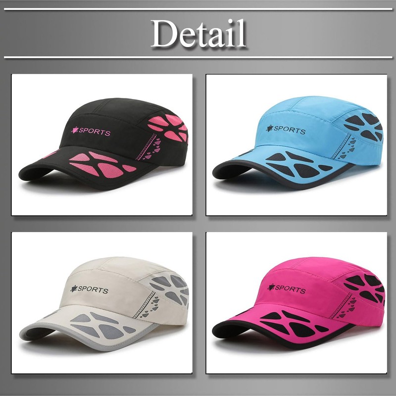 Buzz Selection CAP221 Mesh Cap, Hat, Sports Logo, Lightweight, Quick