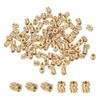 PATIKIL M2 x 4 x 3.5 mm Brass Threaded Insert,