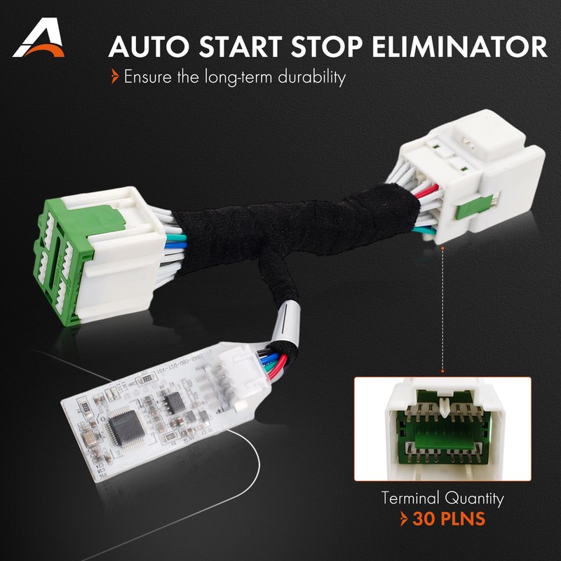 A-qrenium Auto Start Stop Eliminator Compatible with Ford F150 2021-2026