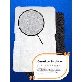 10 x Filter Cloth for Beko Grundig Blomberg Elektra Bregenz/Filter Dryer Heat Pump Dryer Filter Mat Condenser Dryer 240 x 150 x 1 mm Lint Filter 2964840100