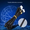 VBESTLIFE 3D Printer Stepper Motor Cable, 1.5M Double Z Axis