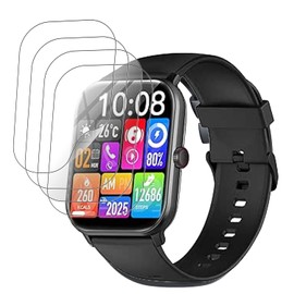 For Vialove Smartwatch, 1.9-inch Film, Protective Film, BAOLINTX Compatible, HD Screen, Anti-Bubbles, Anti-Shatter, Anti-Glare, Anti-Fingerprint, High Transmittance, Anti-Fingerprint, High Sensitivity, Easy Installation, Smart Watch, 1.9-inch Film, Made of TPU