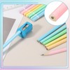 PATIKIL Triangle Wooden Pencils Bulk, 24 Pack HB Graphite Pencils