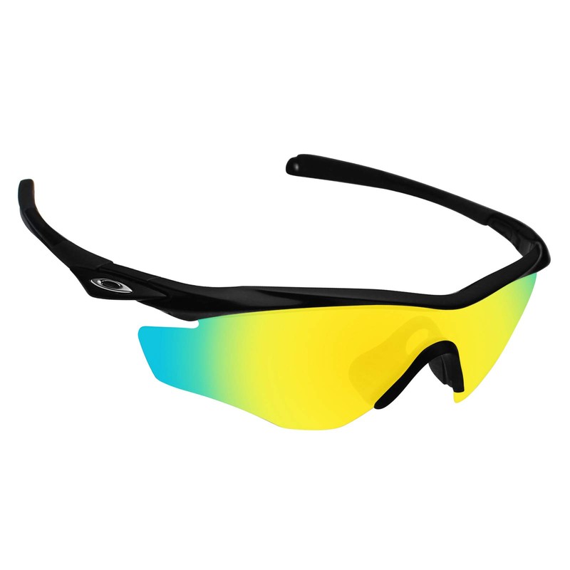 Alphax 24K Gold Polarized Replacement Lenses for Oakley M2 Frame