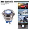 X AUTOHAUX LED Indicator Light 16mm 12V Dash Signal Lamp