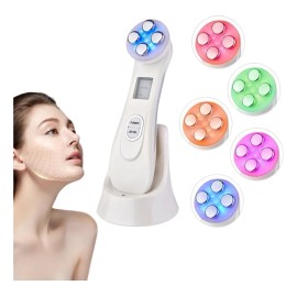 Radiofrecuencia Facial Electroporador Ems Rejuvenece Arrugas Blanco