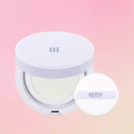 Merzy 머지 선쿠션 톤업 촉촉 쿨링 저자극 데일리 라이트 업 SPF50 Mujir Sun Cushion Tone-Up Moisturizing Cooling Low-Irritation Daily Light Up SPF50 [Single item]