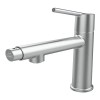 Chrome Single Handle Deck Mount Bathroom Faucet 1-3 Holes with