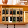 ComSaf 6Pcs 10 oz Spice Jars with Label Trial Set,
