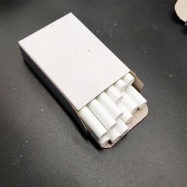 10 Pcs Sticks White Dustless,Chalkboard Chalk, Dustless Chalk For Indoor Chalkboard, Easy To Use Dustless Chalk,Water-Soluble Dustless Chalkboard Chalk Crayons School Office Supplies