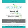 Castor Oil 500mg Soft Gels | Intestinal Help | Constipation