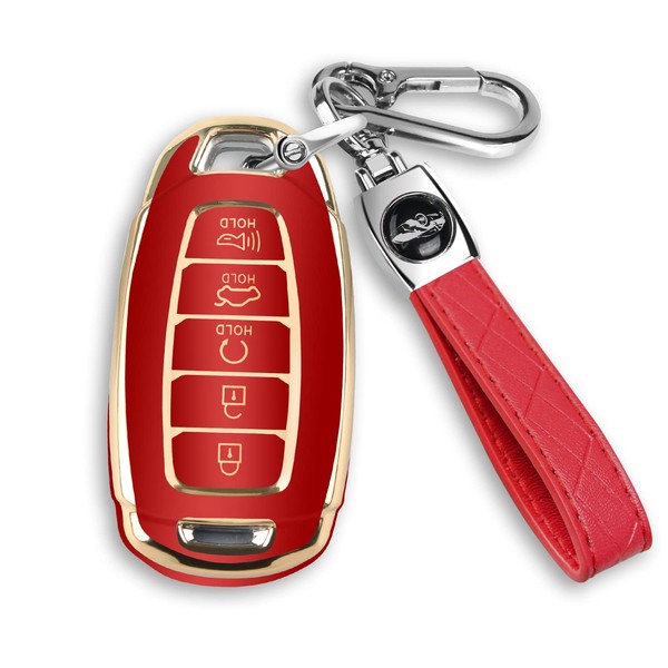 MILD EAST For Hyundai Palisade Elantra Key fob Cover Case