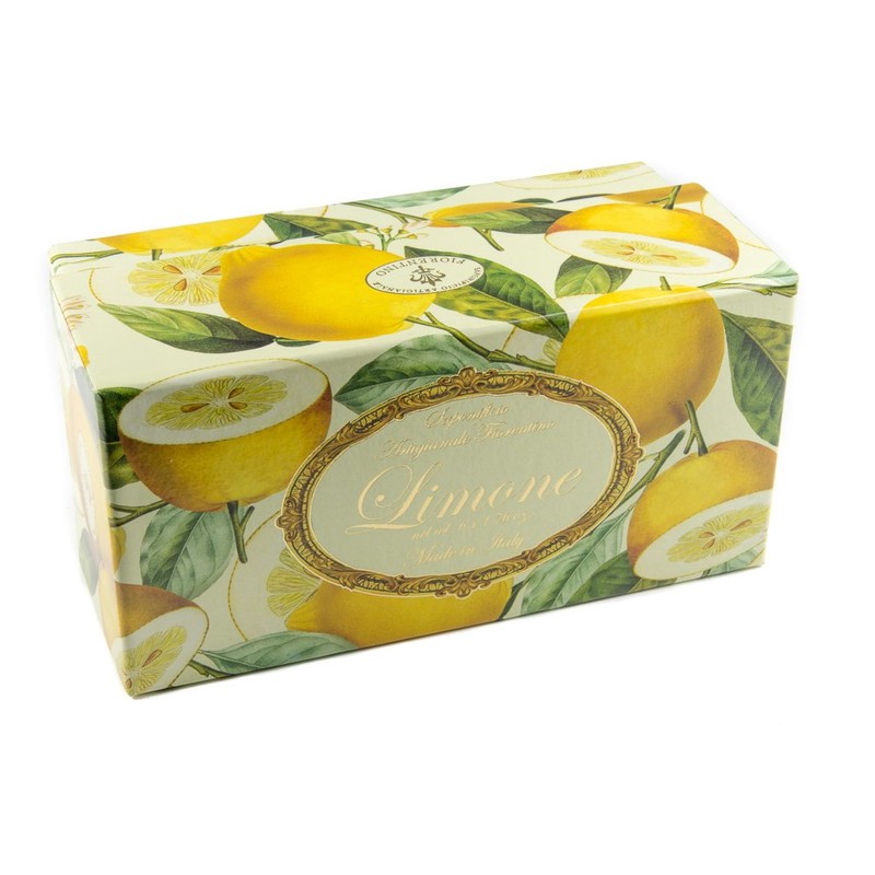 Lime Soap Round 6 x 50 g Handmade Italian Soap