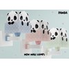 Dalber 63161H E14 Children's Table Lamp Bedside Lamp Panda Animals