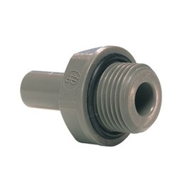 John Guest Stem Adaptor 3/8 inch Stem x 3/8 BSP Thread (one Supplied)