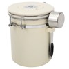 Coffee Canister Airtight Stainless Steel Kitchen Food Storage Container with