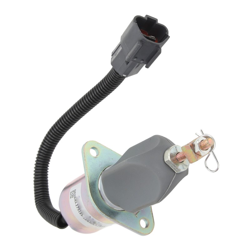 Fuel Shut Off Solenoid 1751ES‑12A3UC12B1S Engine Fuel Stop Solenoid for