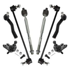 TRQ Front Steering & Suspension Kit Compatible with 2016-2022 Toyota