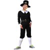 Patelai 5 Pcs Thanksgiving Day Pilgrim Boy Costume Shirt Trousers