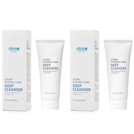 GASHINA STORY- Limpiador profundo ATOMY Evening Care - Paquete de 2 de 150 ml, espuma facial, gel de bao                                              