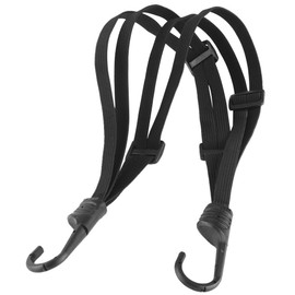 KIMISS Red Para Motocicleta, BSDDP Fuerza de la Motocicleta Retrctil Casco Equipaje Correa de Cuerda elstica con 2 Ganchos (63cm24.8 )                