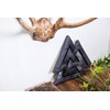 Windalf Viking Wall Hanging ~ Valknut ~ H: 24 cm/Black
