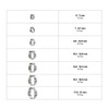 DYWISHKEY 304 Stainless Steel Single Ear Hose Clamps with Pincers