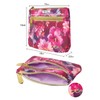 Floral Series Makeup Pouch, Pouch, Cosmetic Pouch, Tissue Case, Pink,