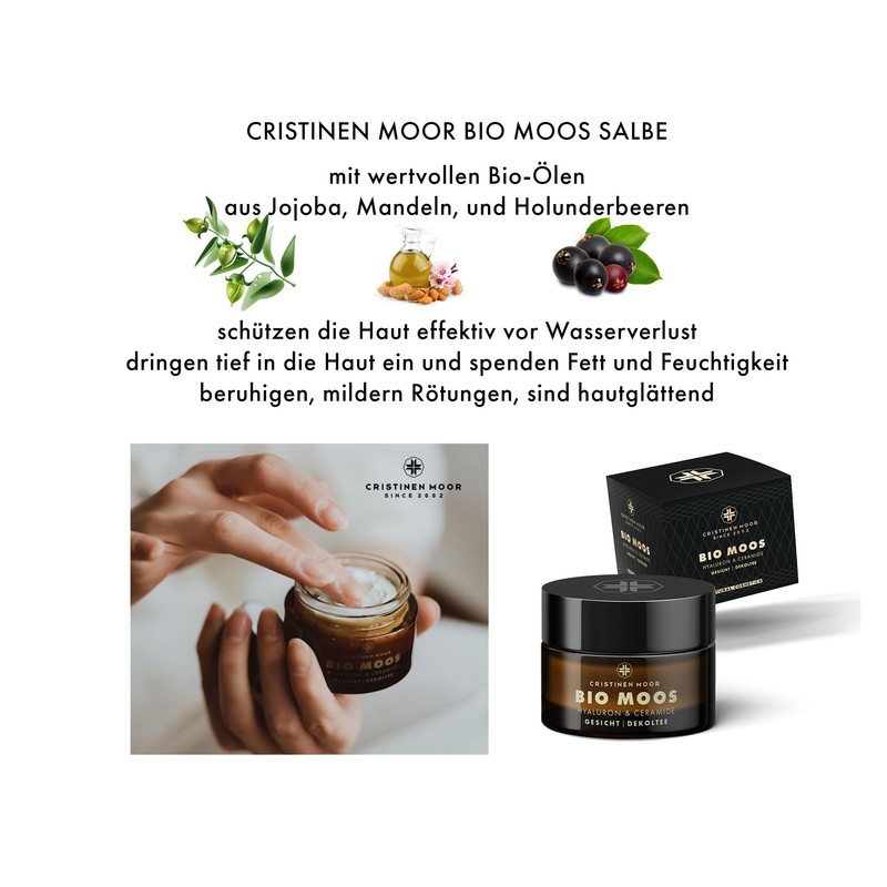 Cristinen Moor Set Moss Ointment 50 ml + Moss Hyaluronic