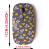 2.4G Wireless Mouse with Cute Pattern Design for All Laptops