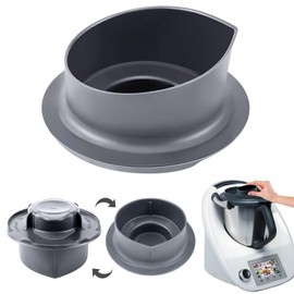 LPZMPZ Measuring Cup Compatible with Vorwerk Thermomix TM5 and TM6 Food Processor, 100 ml Thermomix Accessories, Thermomix Lid with 100 ml and 50 ml Scale for Thermomix Measuring Cup