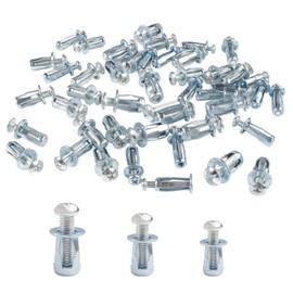 UYUYong Pack of 45 Cavity Metal Anchors M4 M5 M6 Screw Petal Expansion Groove Hollow Wall Anchor Petal Nuts Hollow Door Anchor Jack Nuts for Metal Iron Sheet Thin Walls Hollow Doors Hollow Panels