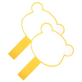 TEHAUX Flexible Handheld Dry Erase Whiteboard Erasable Scoreboard for Games Classroom Voting