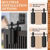 YogePote Sliding Gate Roller Guide, Slide Guide Wheels, Heavy Duty