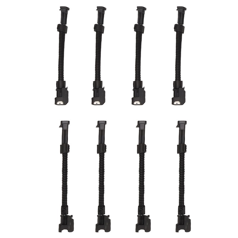 8Pcs Fuel Injector Wiring Adapter for Delphi LQ4 LQ9 4.8