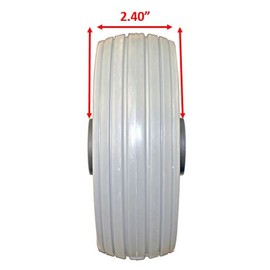 6" x 2" PRIDE FRONT ANTI-TIP/REAR CASTER WHEEL FOR JAZZY 614 AND 614 HD. SET of 2 Wheels