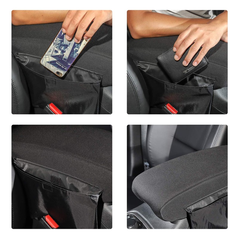 RT-TCZ for Grand Cherokee Center Console Armrest Pad Cover with