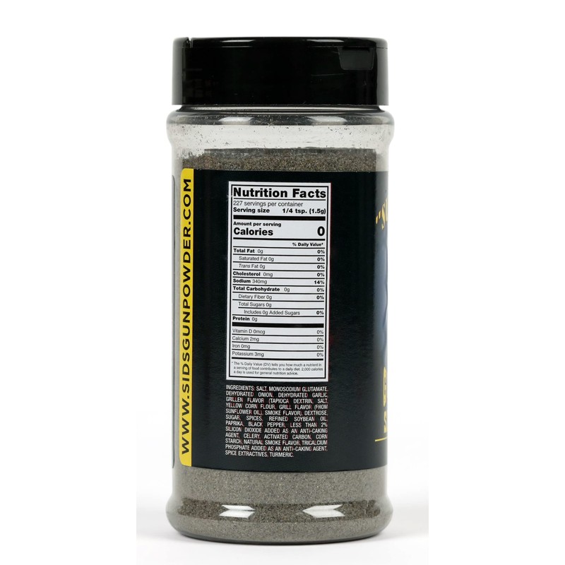 Sure Shot Sid's Original Gunpowder Seasoning 12oz