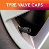 Fernline Tyre Valve Caps – 10 Pack Black Stem Covers