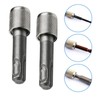 2 Pcs SDS Bit Adapter Hex Socket Drill Holder Converter