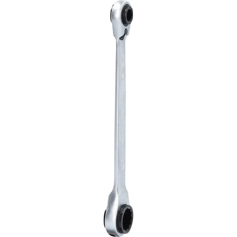 BRILLIANT TOOLS BT013901 4 in 1 Double Ratchet Ring Spanner,
