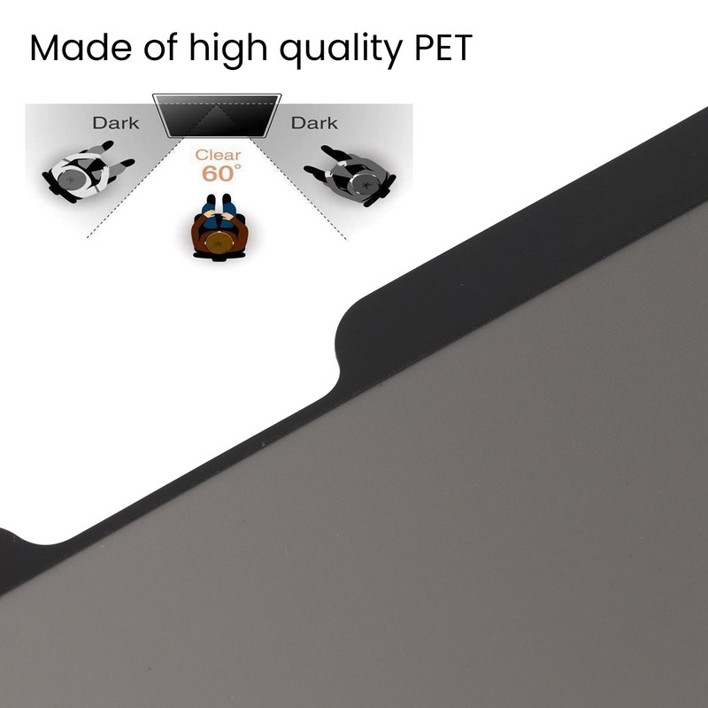Laptop Screen Protector Magnetic Adsorption Secrecy Protection 15.4in Laptop Screen