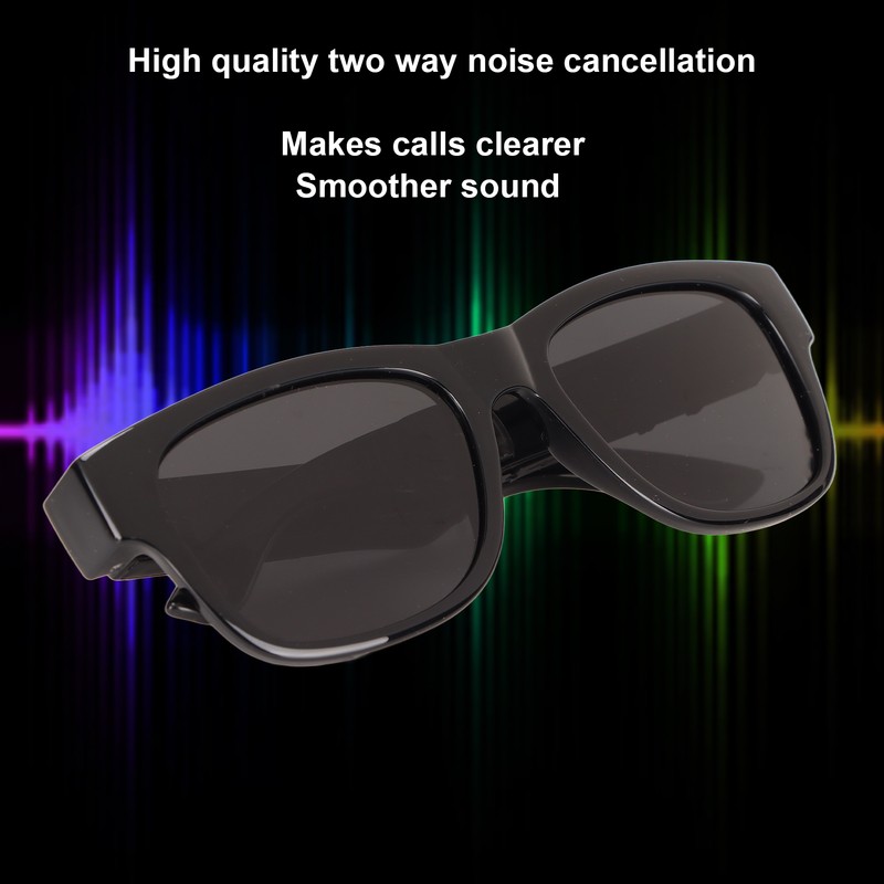 Smart Sunglasses Multifunctional Wireless Bluetooth Sunglasses for PC Laptop ComputerDark