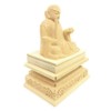 木彫 Buddha 日蓮 Saints 座像 3.0 Dimension 桧木