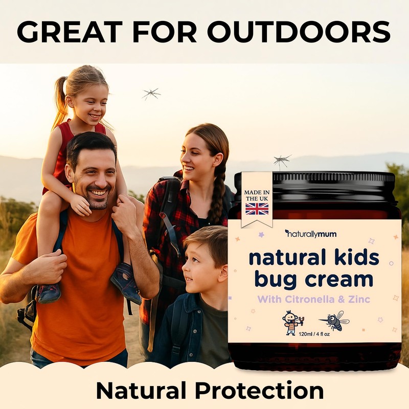 NATURALLY MUM – Bug Cream for Kids & Babies [NATURAL